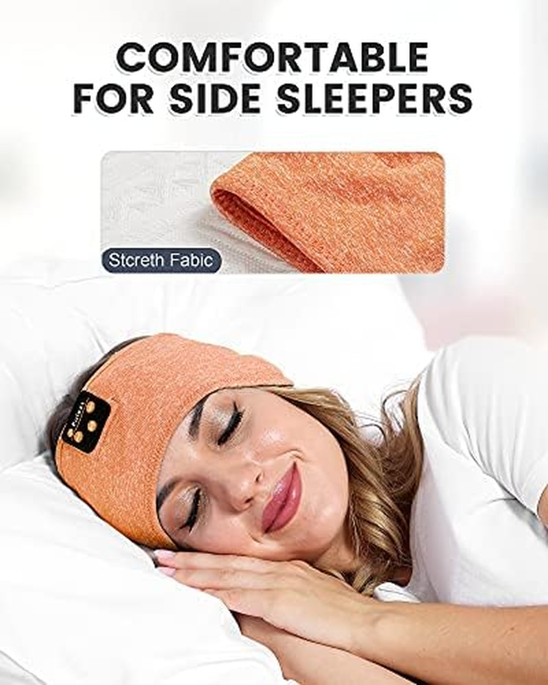 Sleep Headphones, Bluetooth Sleeping Headband Headphones for Side Sleepers