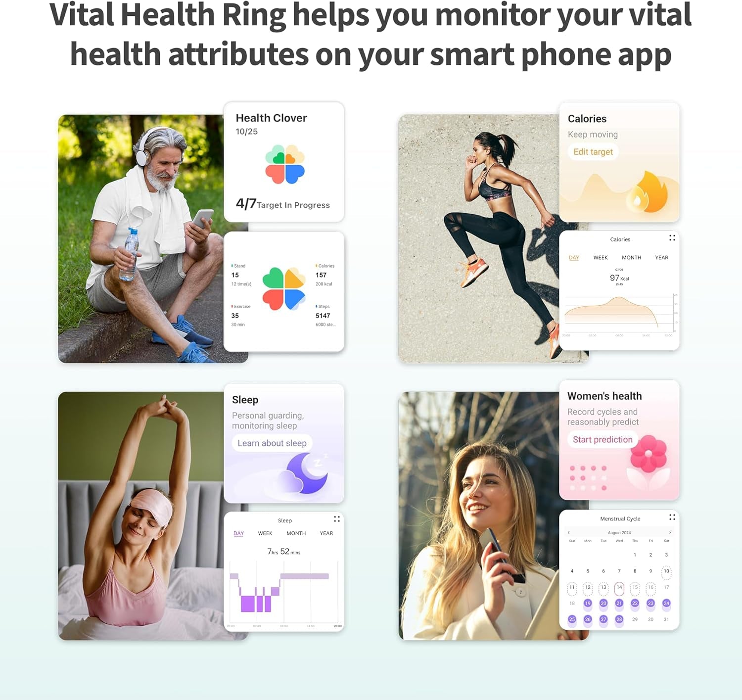 Anillo Inteligente Con Monitor De Sueño